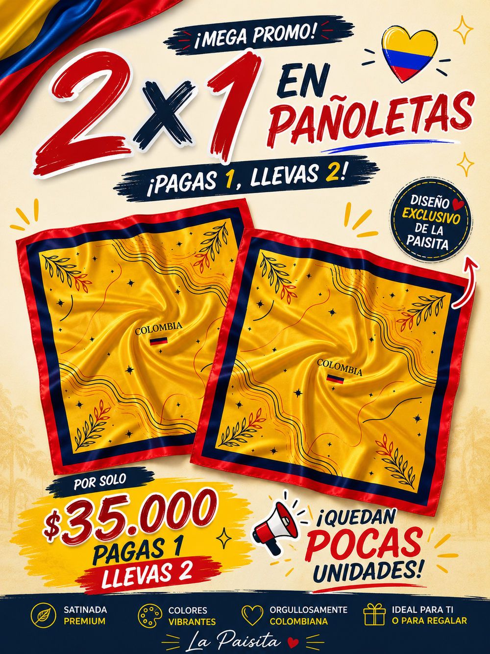 Pañoleta Colombia