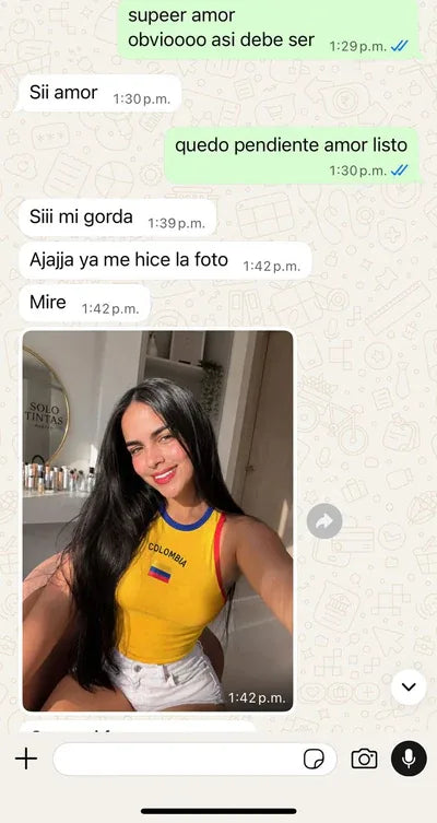 Testimonio de clienta de La Paisita