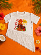Camiseta Karol G Blanca