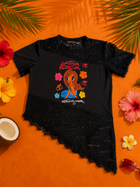 Camiseta Latina Foreva Negra